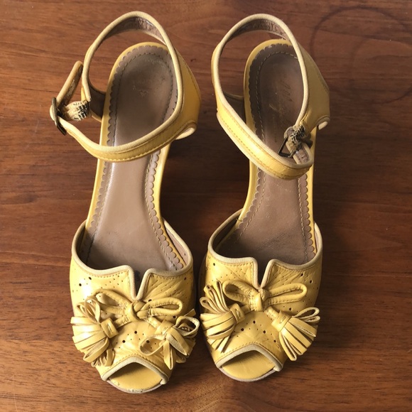 Anthropologie Miss Albright Low Heel with Tassels - Picture 1 of 13